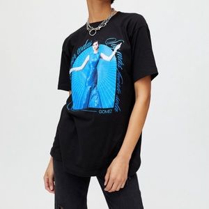 Selena Gomez Black Revelacion Short Sleeves Oversized T-Shirt Small Unisex